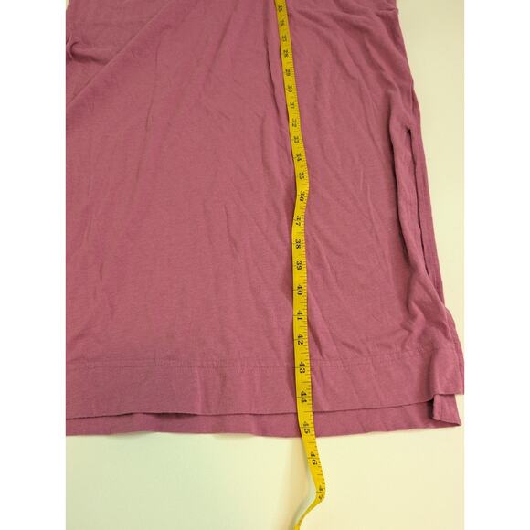 Free People Beach All Day Long Midi T-shirt Dress Pockets Mauve-Sz XS - Picture 9 of 10